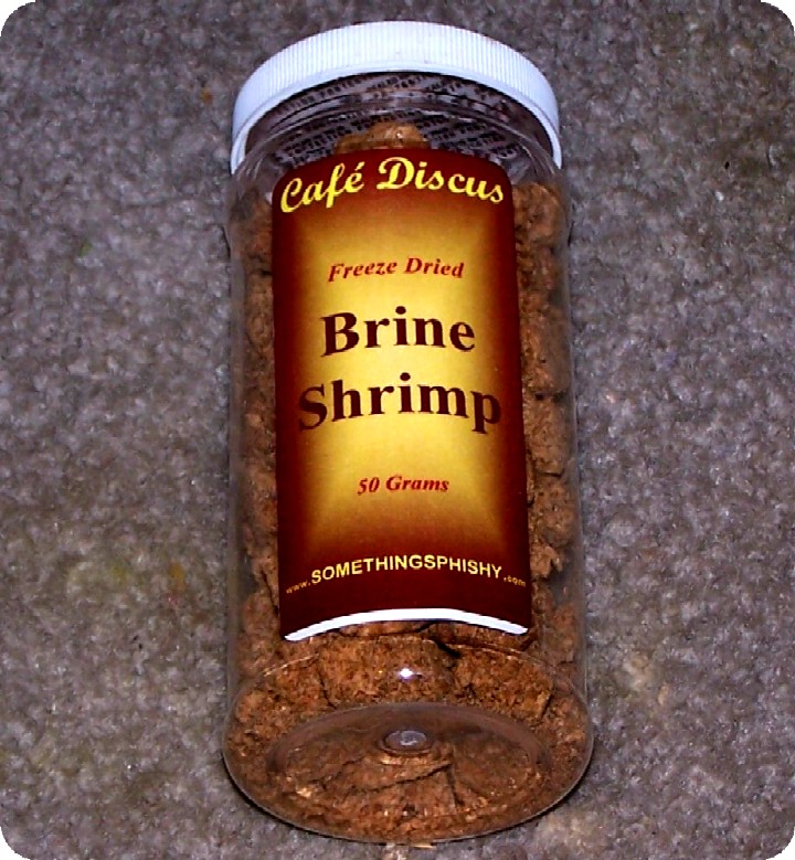 Freeze Dried Brine Shrimp   50 grams/16 fl. oz. ctr.